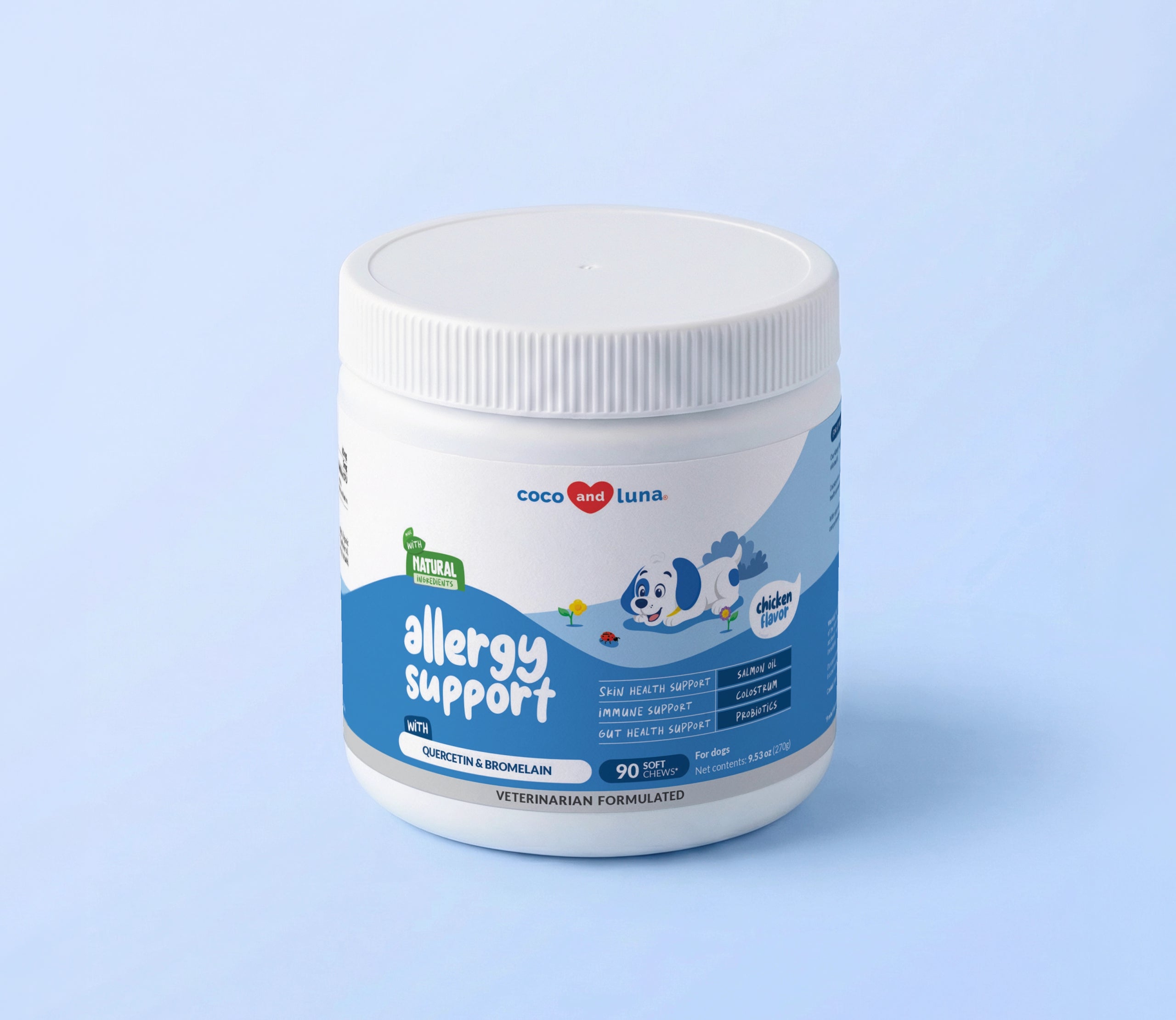 Allergy Support – Coco and Luna