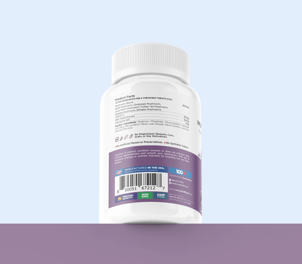 Mushroom Complex for Dogs - 3 Pack (360 Chewable Tablets)