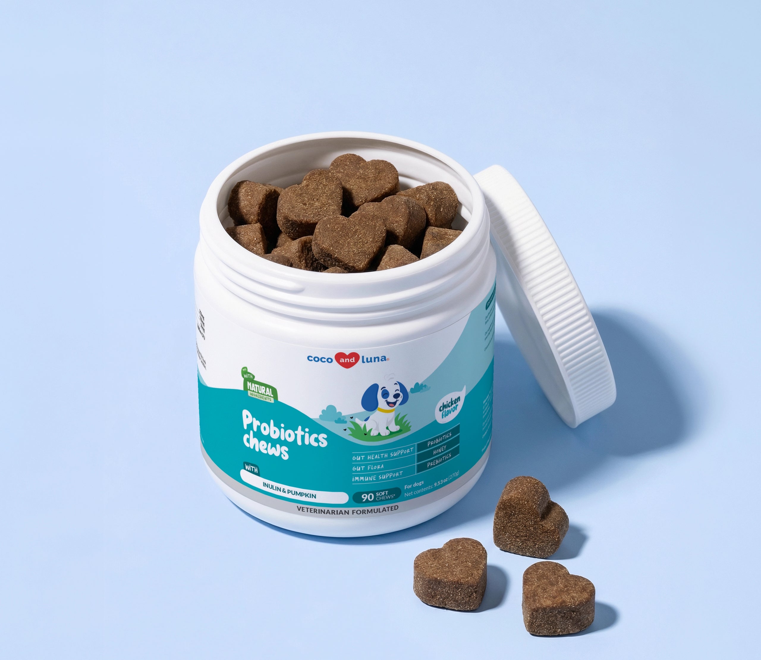ドッグフード LUNA Probiotics for Dogs – Coco and Luna