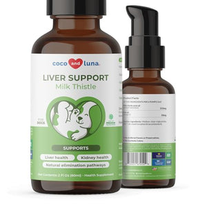 Liver and Kidney Support for Dogs - 2 oz (60ml)