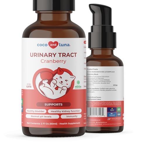 Cranberry Support for Cats - 2 oz (60ml)