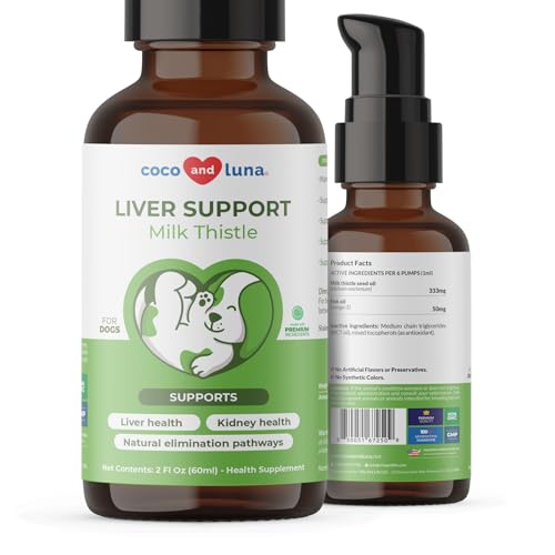 Liver and Kidney Support for Dogs - 2 oz (60ml)